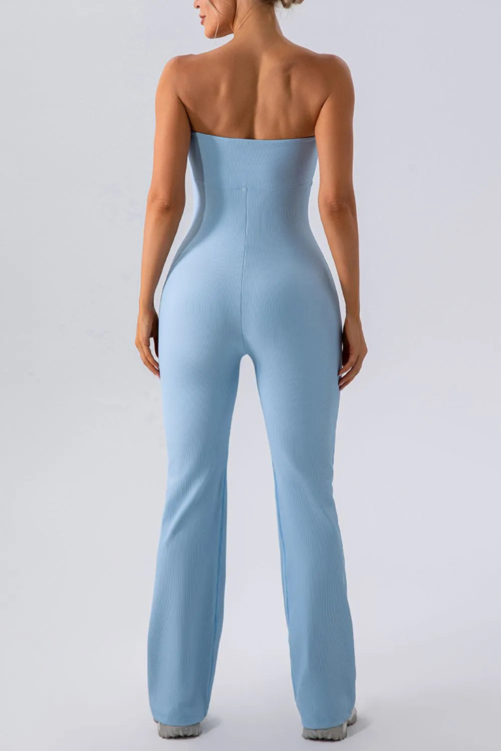 Sleeveless Straight Active Jumpsuit Easy Apparels