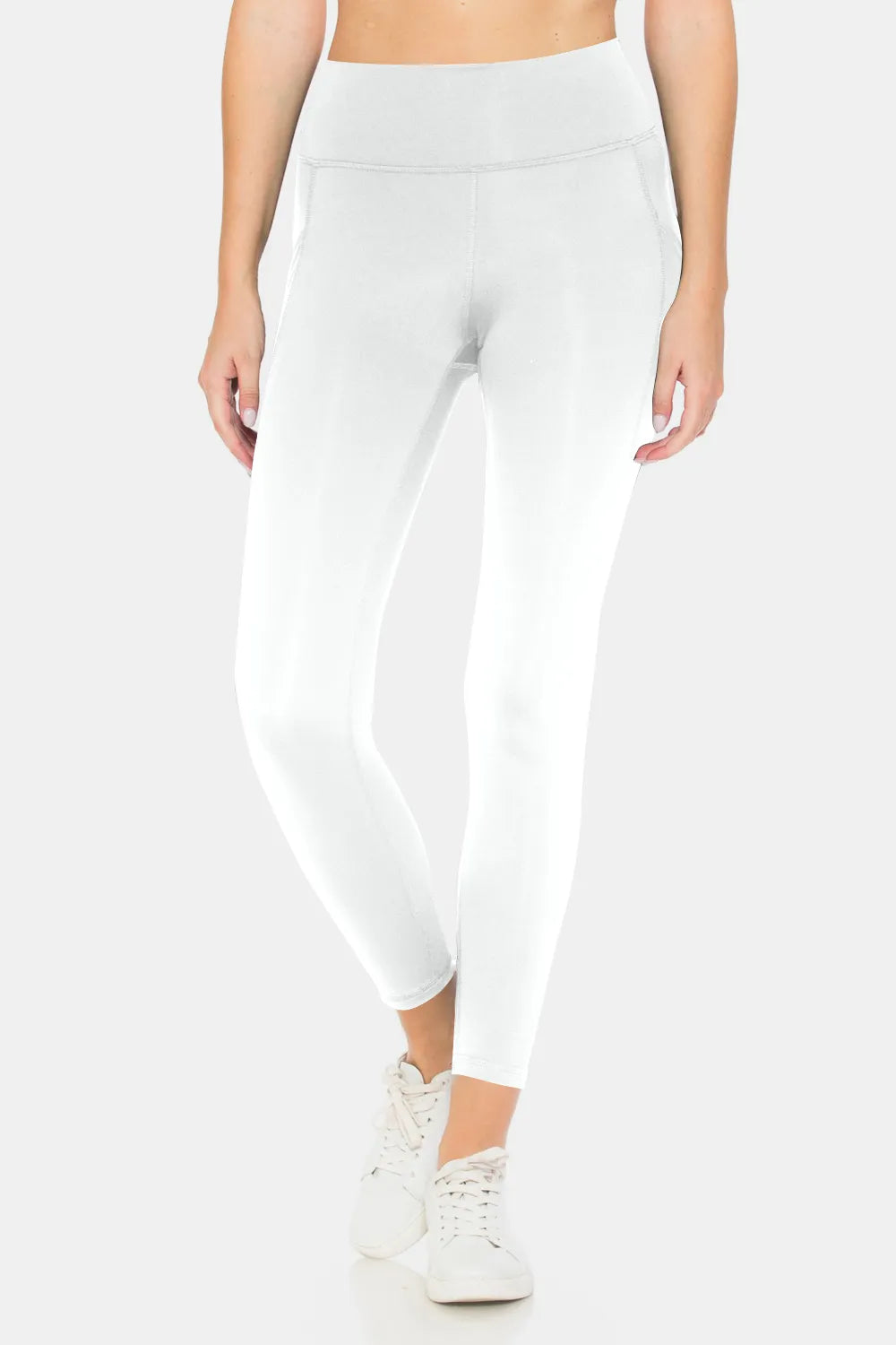 Leggings Depot High Waist Leggings with Pockets Easy Apparels