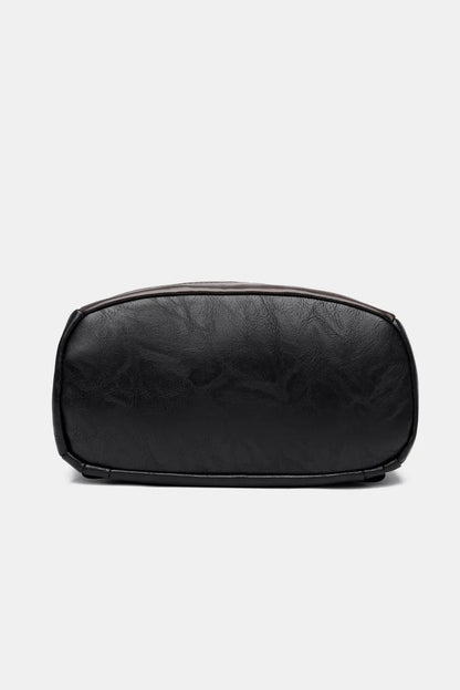 PU Leather Large Backpack Bag Easy Apparels