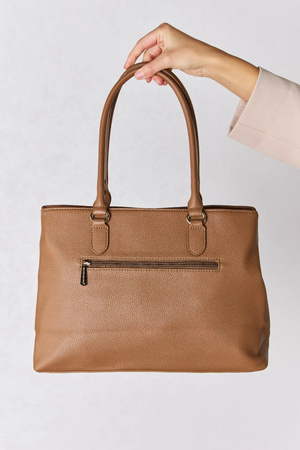 David Jones Structured Leather Handbag Easy Apparels