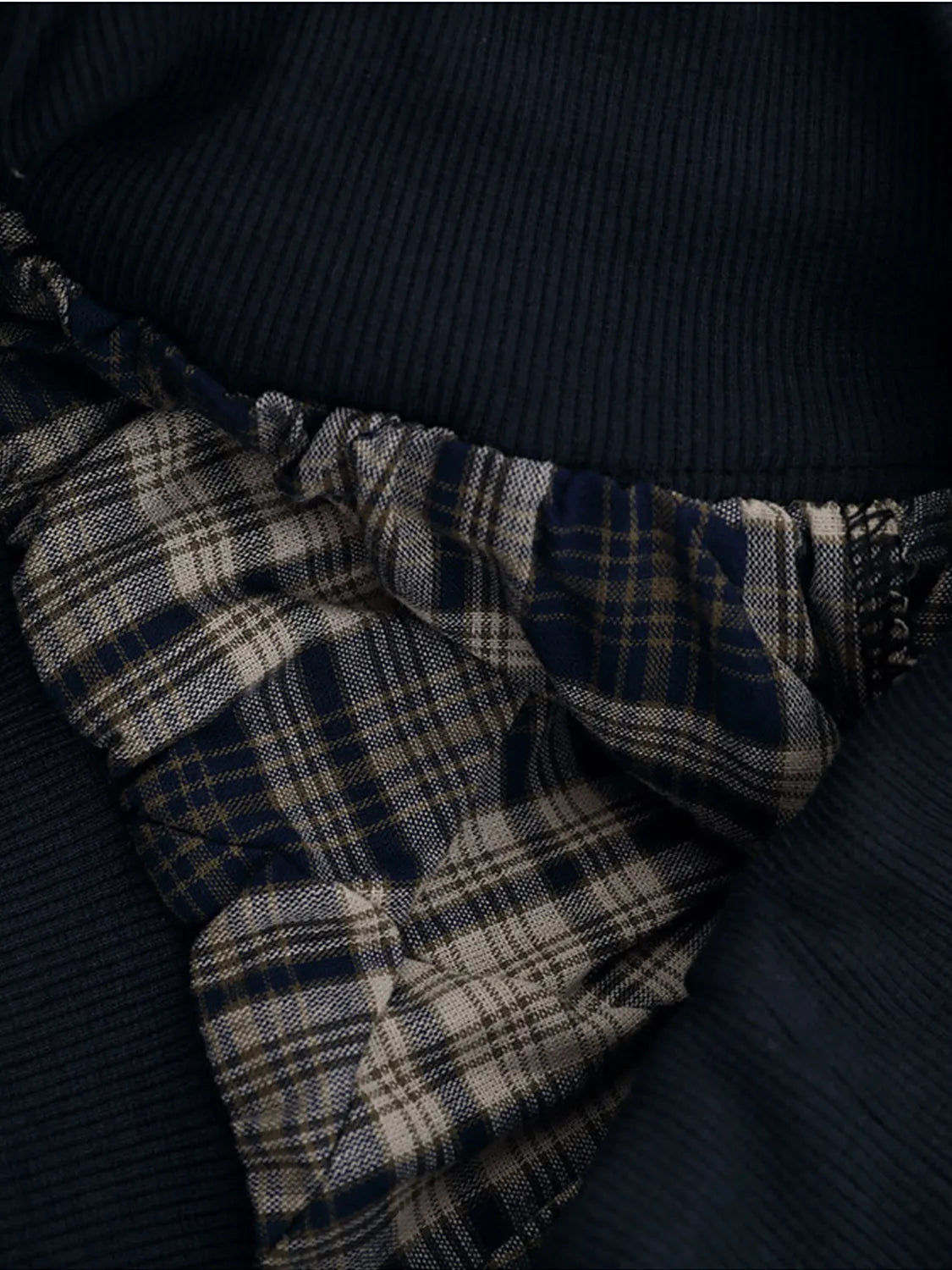 Drawstring Plaid Skort Easy Apparels