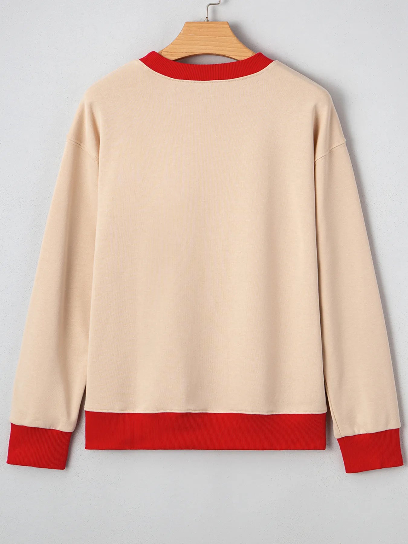 Trendsi GAME DAY Letter Graphic Round Neck Sweatshirt