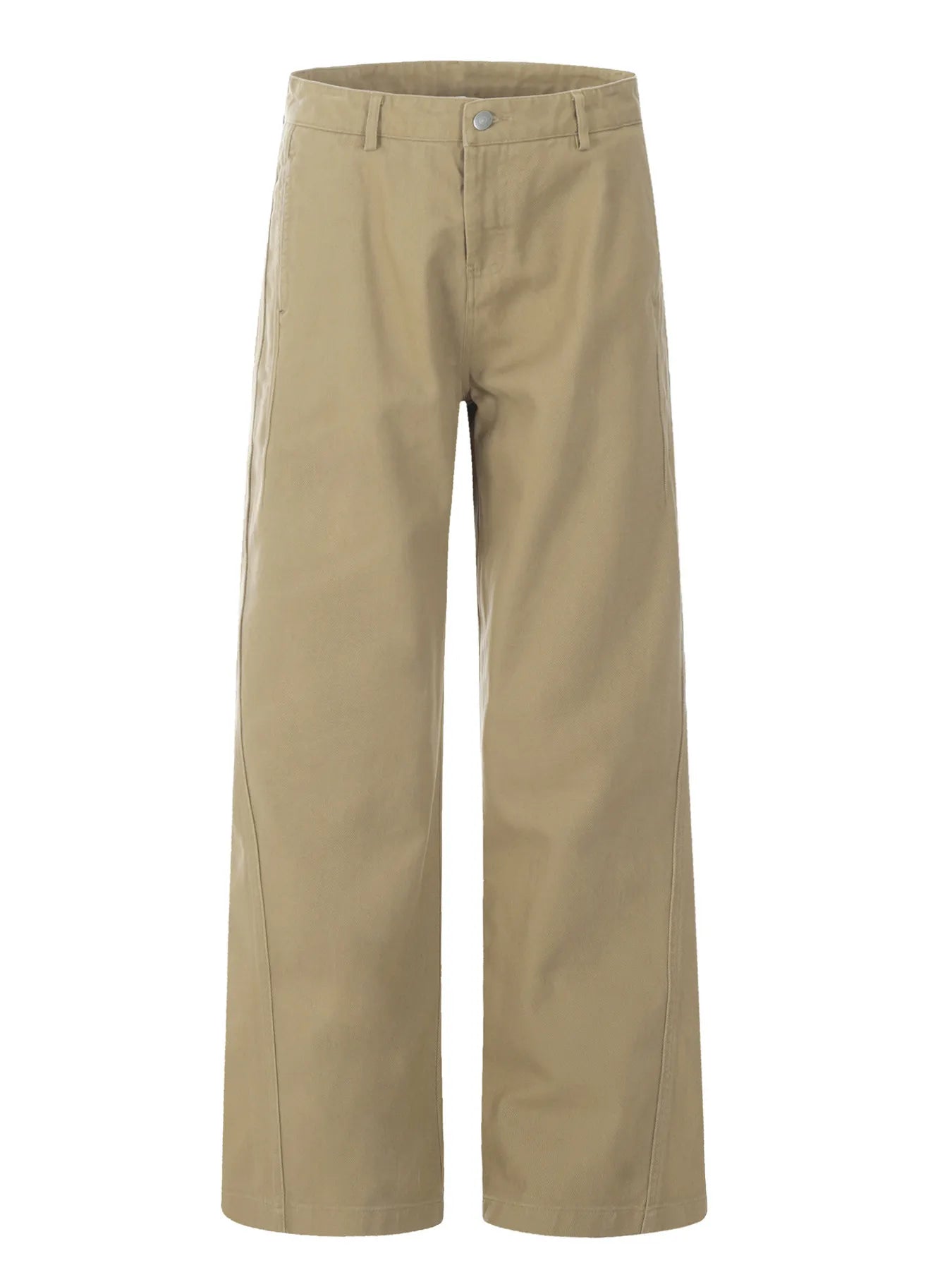 Men's Wide Leg Pants Khaki Easy Apparels