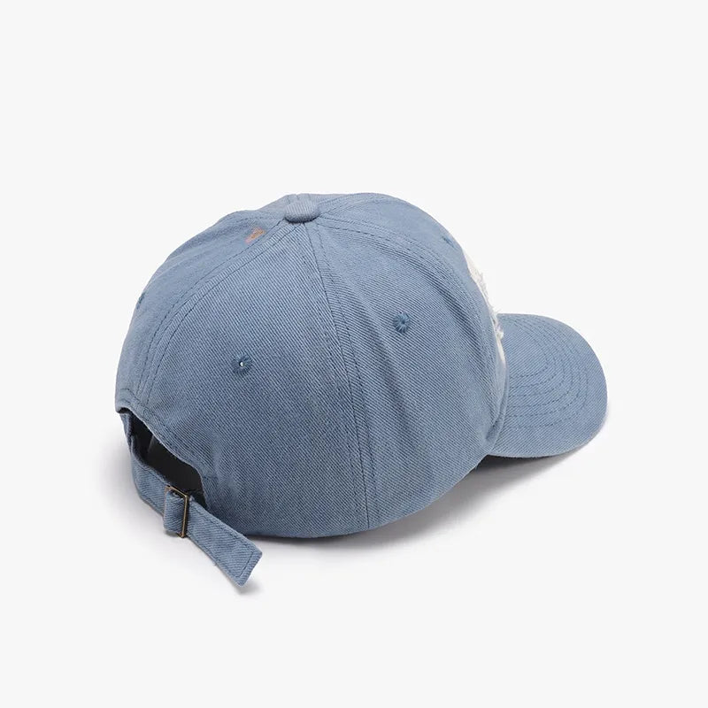 Distressed Cotton Baseball Cap Easy Apparels