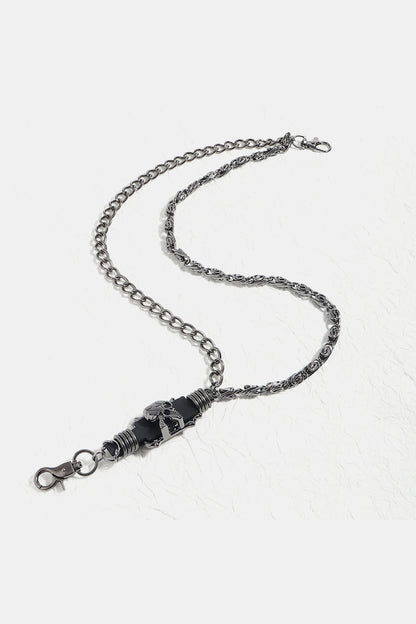 Double Layer Alloy Chain Belt Easy Apparels
