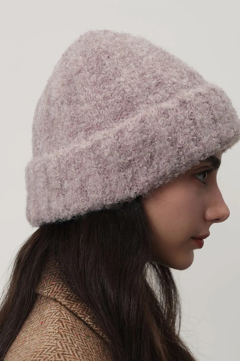 Solid Color Thermal Knit Hat Easy Apparels