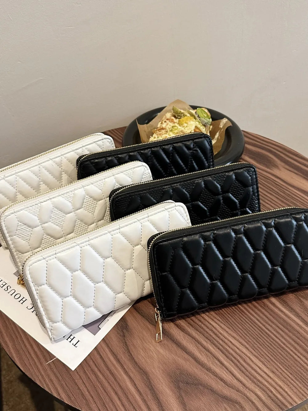 PU Leather Solid Color Wallet Easy Apparels