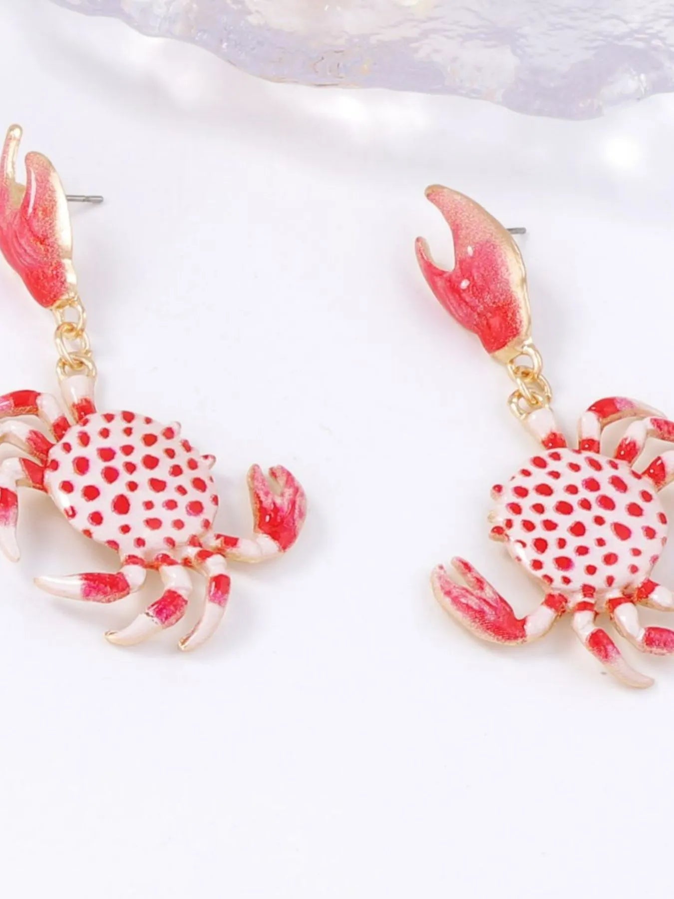 Alloy Crab-Shaped Earrings Easy Apparels
