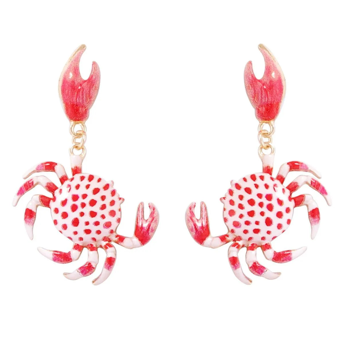 Alloy Crab-Shaped Earrings Easy Apparels