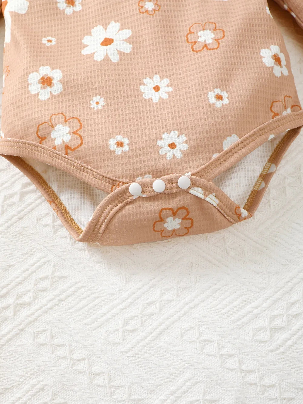 Children's Ruffled Floral Bodysuit and Bloomer, Headband Set Easy Apparels