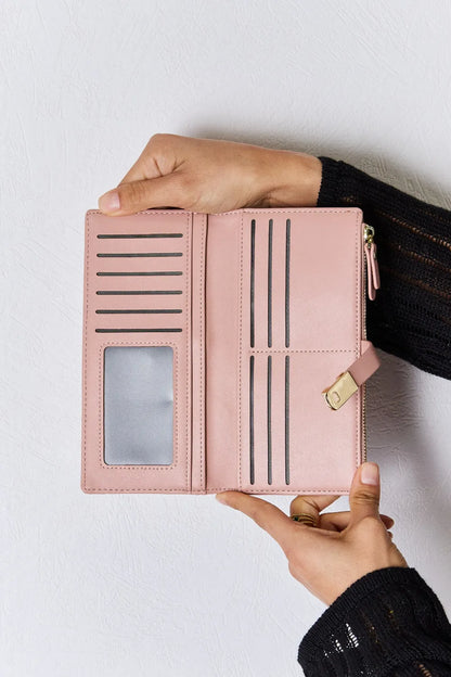 David Jones Texture PU Leather Wallet Easy Apparels