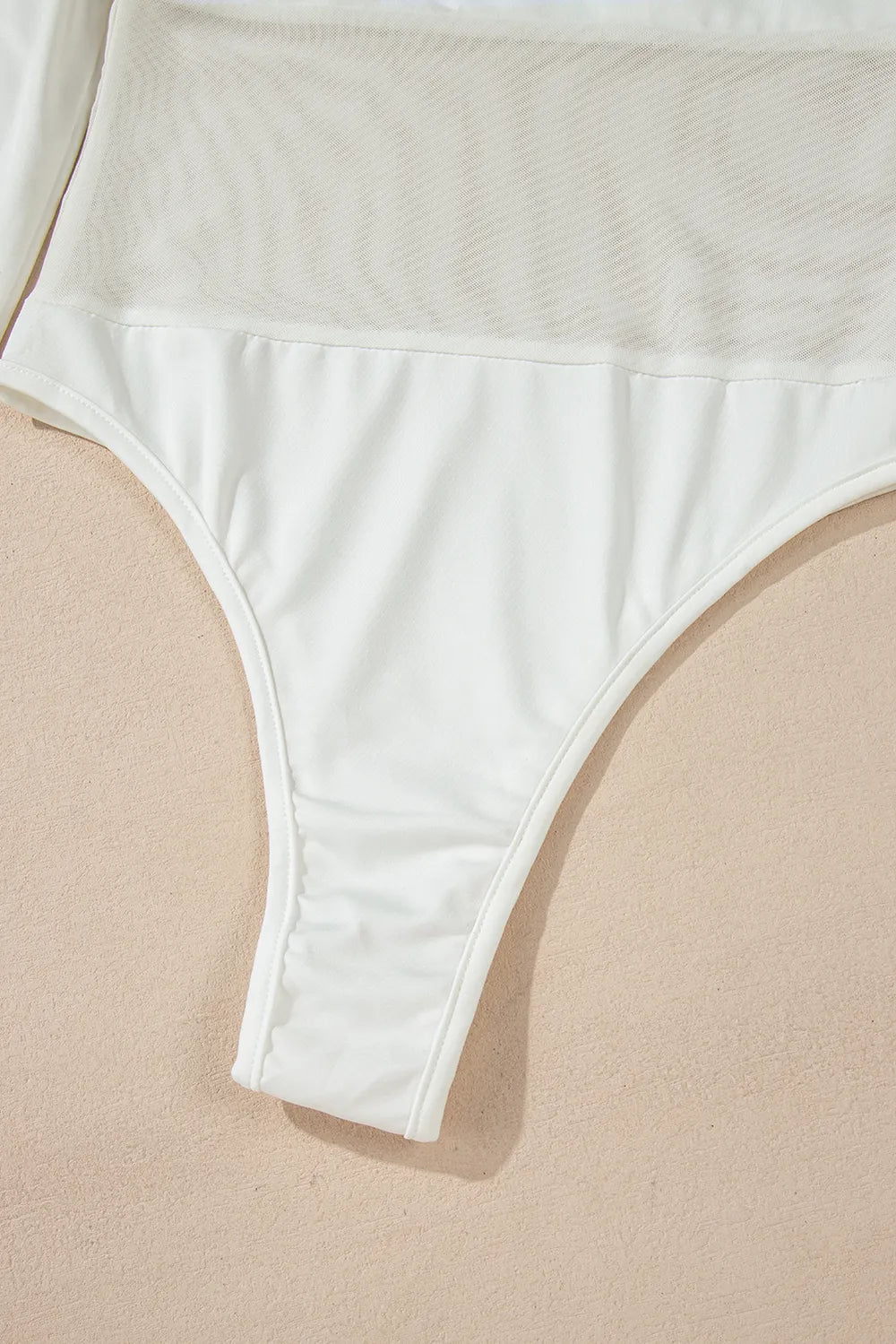 Trendsi Round Neck Long Sleeve Bodysuit
