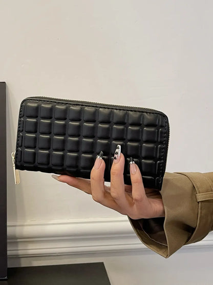 PU Leather Solid Color Wallet Easy Apparels
