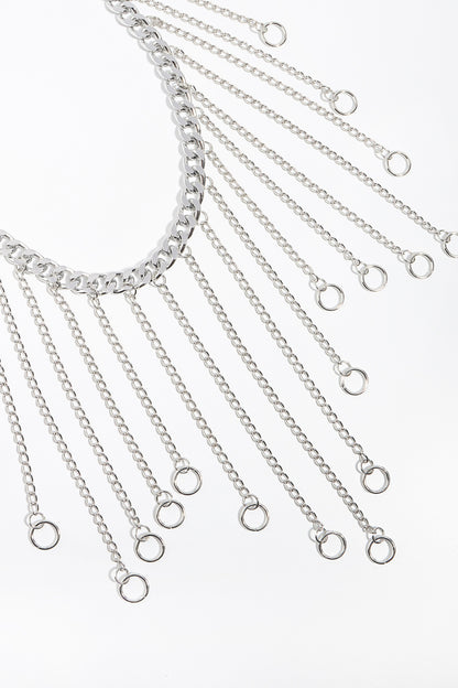 Fringe Chain Alloy Belt Easy Apparels