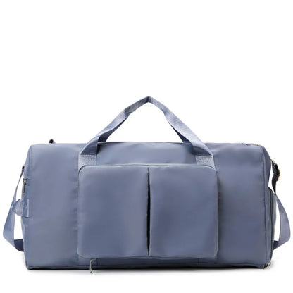 Wet and Dry Separation Travel Bag Dusty Blue One Size Easy Apparels