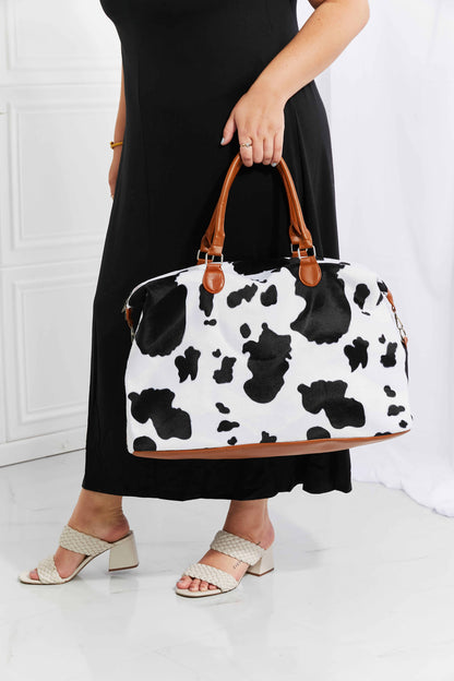 Animal Print Plush Weekender Bag Easy Apparels