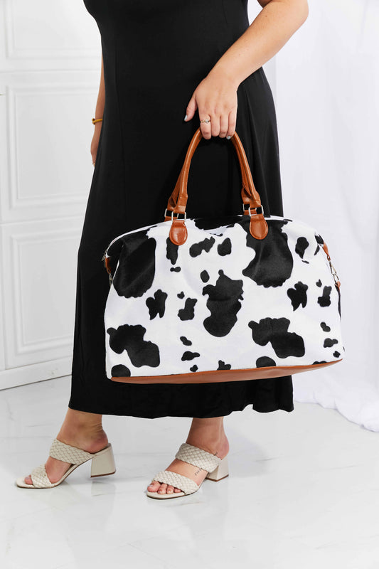 Animal Print Plush Weekender Bag Easy Apparels