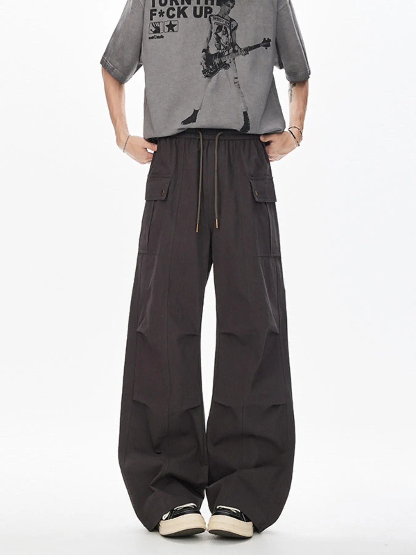 Men's Drawstring Cargo Pants Easy Apparels