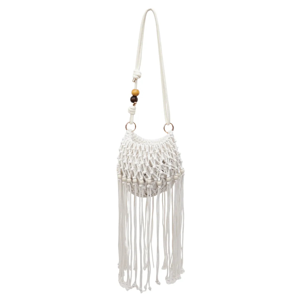 Fringe Net Shoulder Bag Easy Apparels