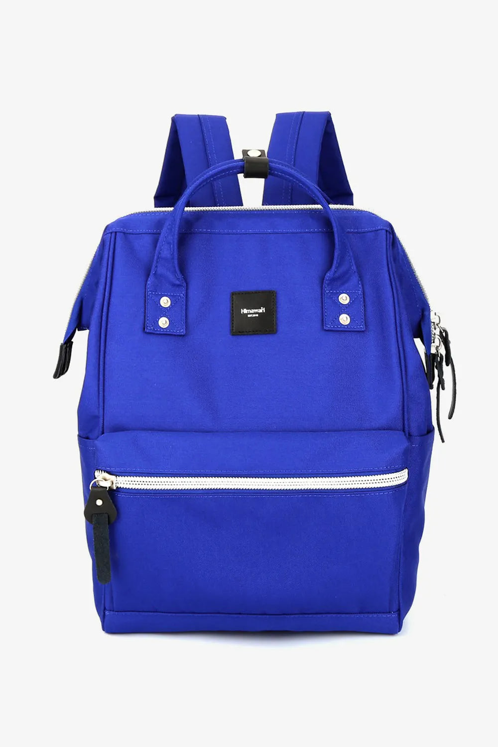 Himawari Water Resistant Canvas Backpack Bag with Side Pockets Royal Blue One Size Easy Apparels