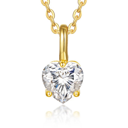 Heart Shape Pendant Necklace Easy Apparels