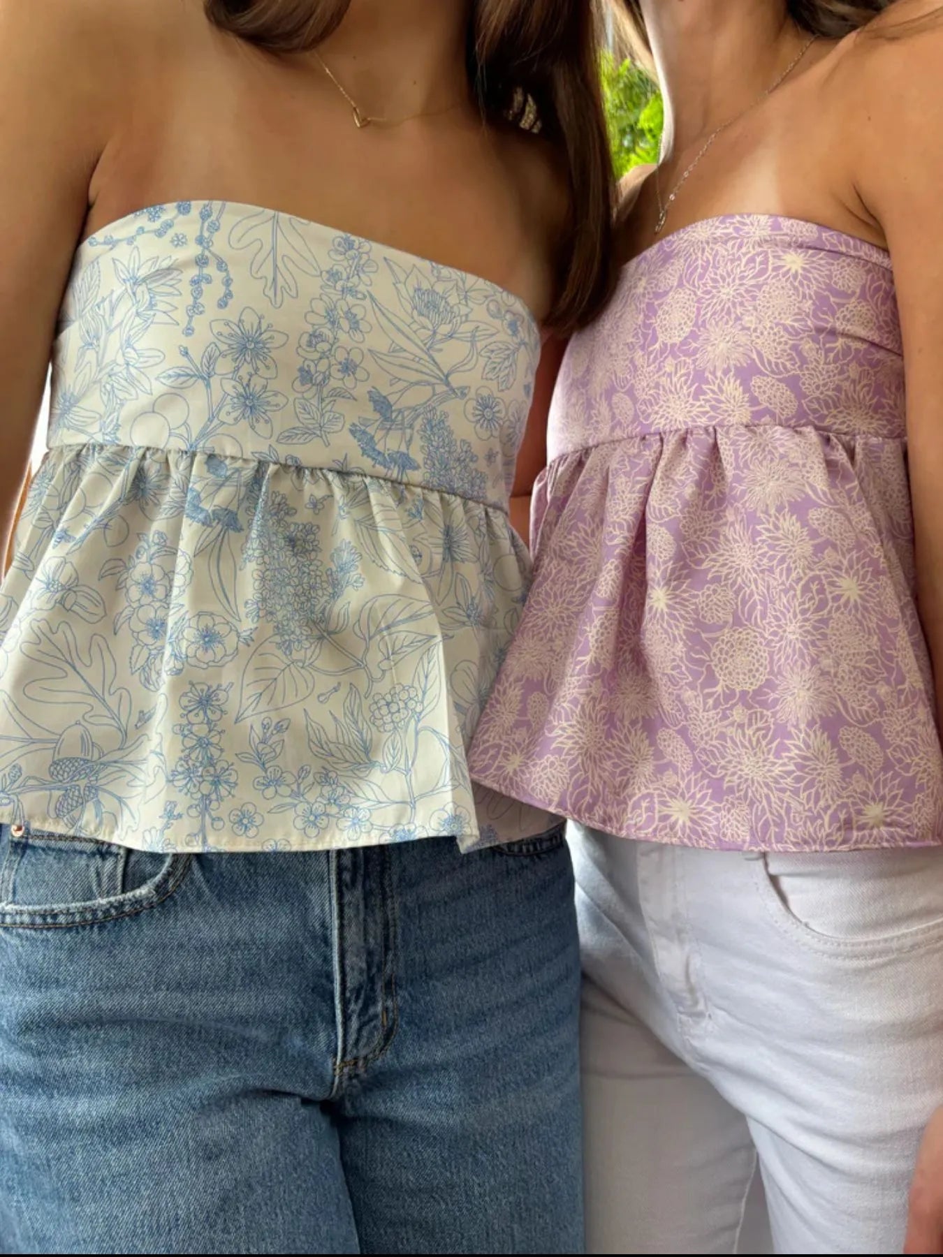 Trendsi Tie Back Tube Top