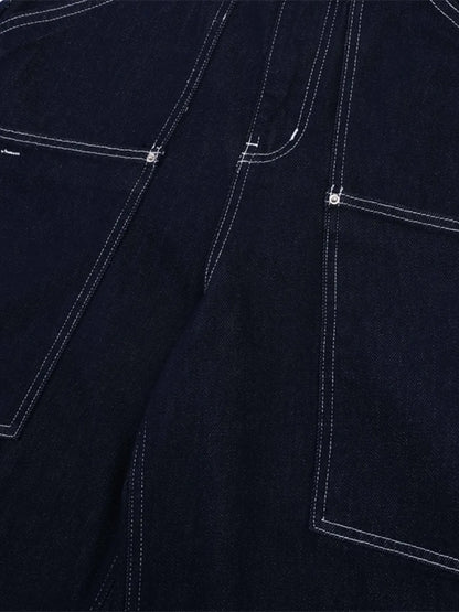 Men's Wash Cargo Denim Shorts Easy Apparels