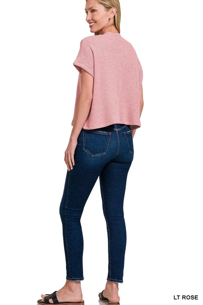 Zenana Sweater Boxy Top & Long Pants Set Easy Apparels