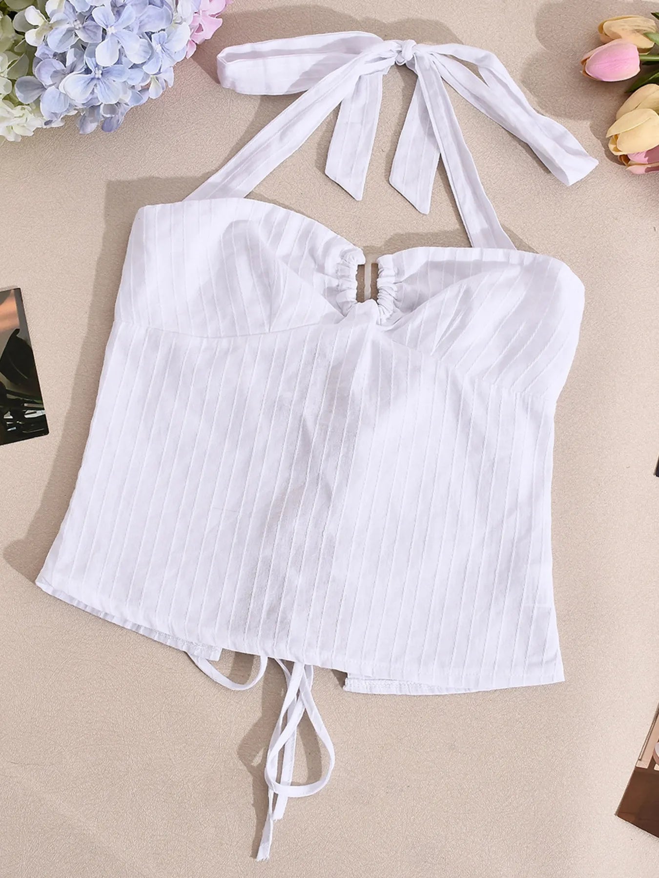 Trendsi Halter Neck Cami Top