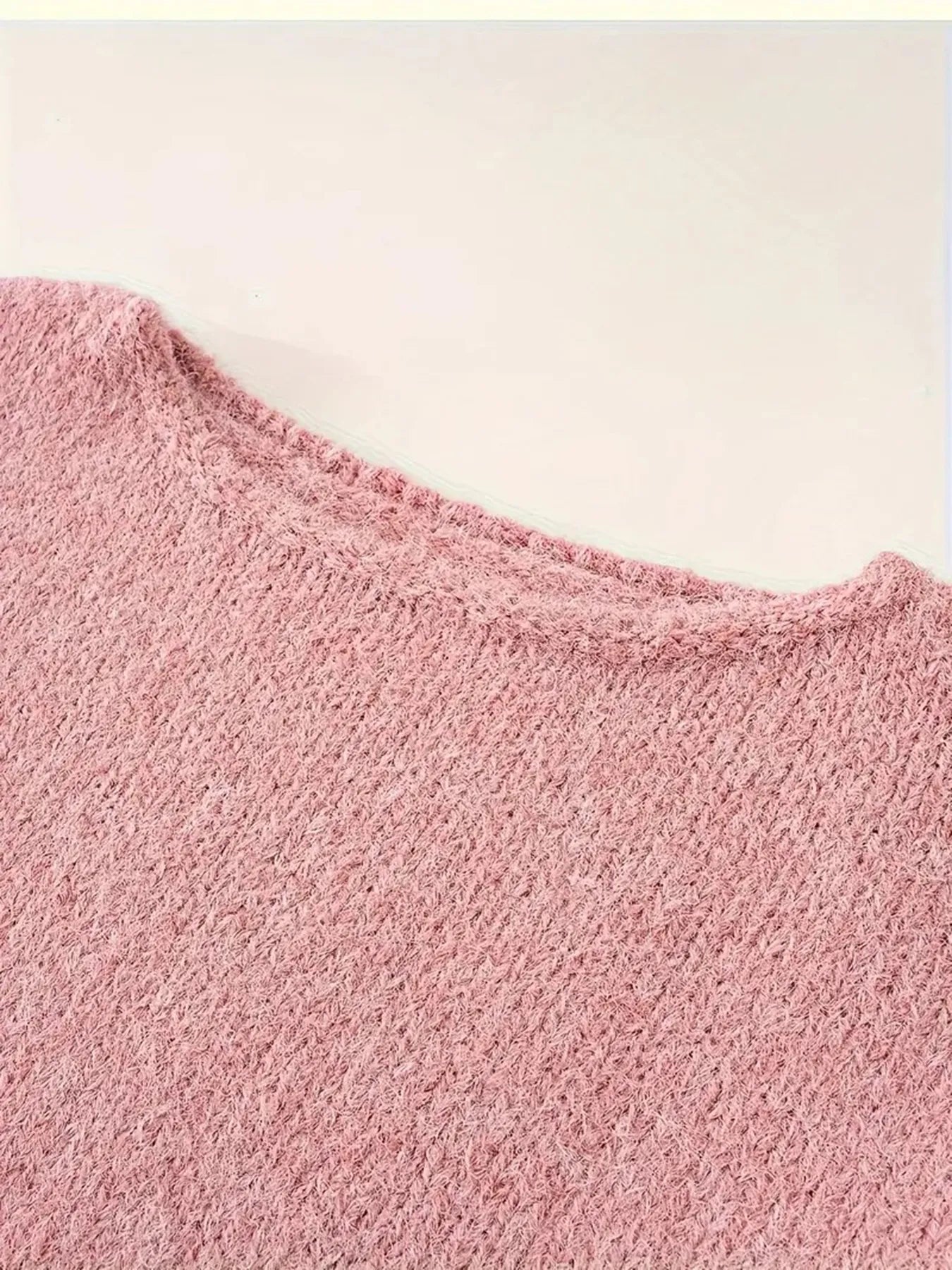 Trendsi Oversized Round Neck Long Sleeve Sweater