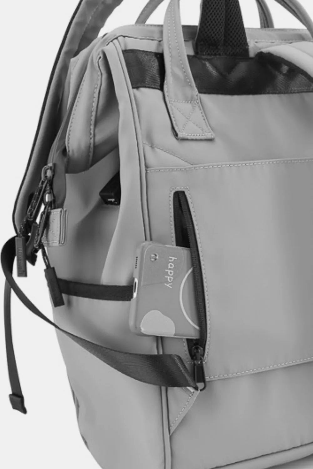 Himawari Waterproof Backpack Bag with External USB Port Easy Apparels