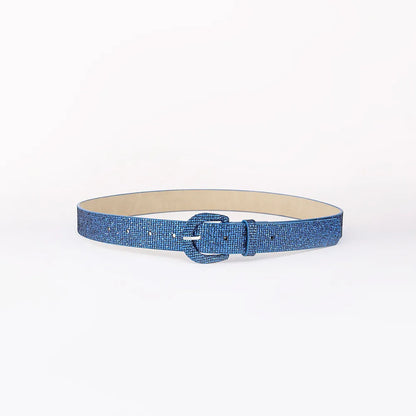 Sequin PU Leather Belt Easy Apparels
