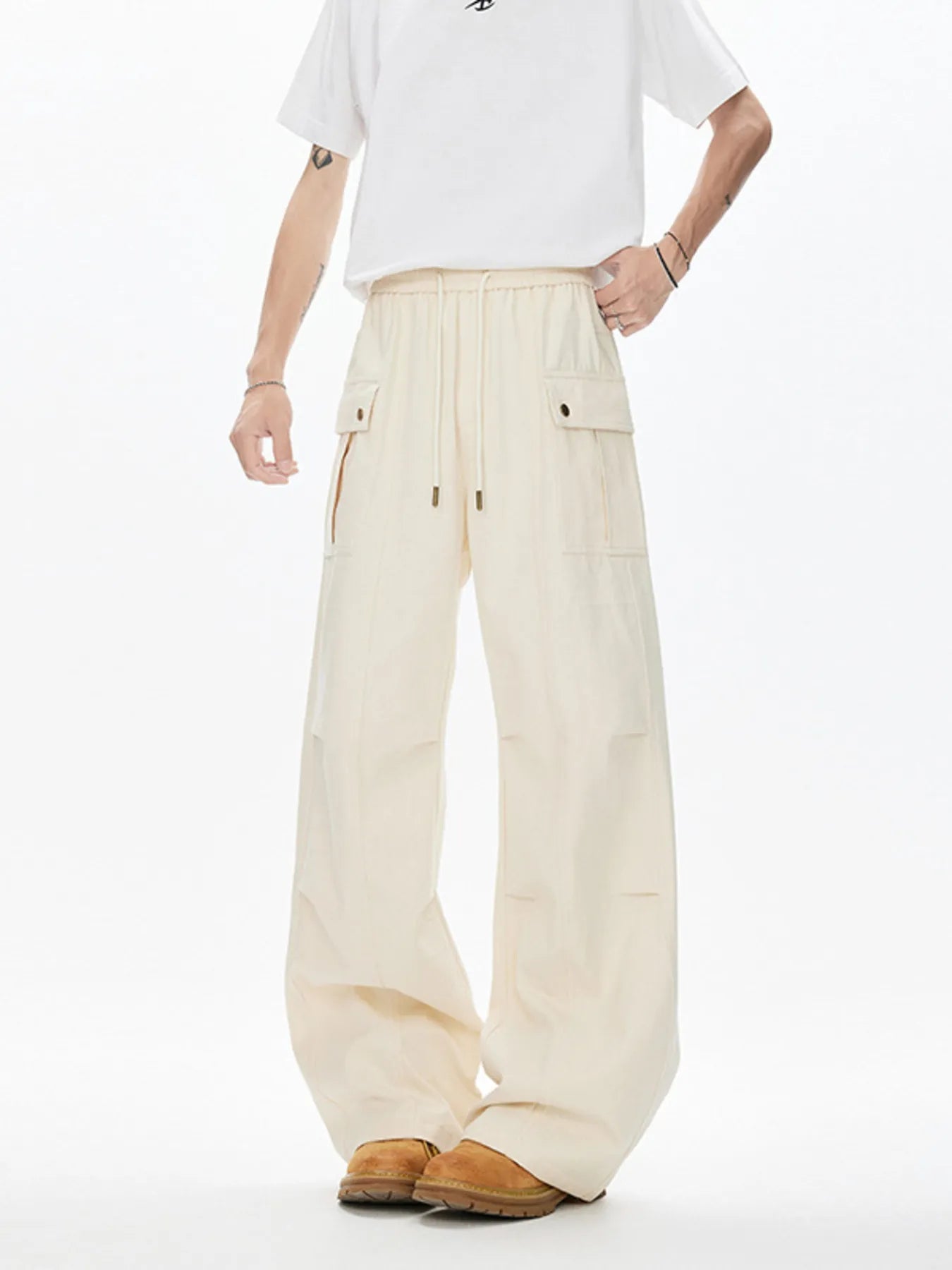 Men's Drawstring Cargo Pants Easy Apparels
