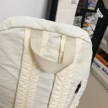Drawstring Nylon Backpack Bag Easy Apparels