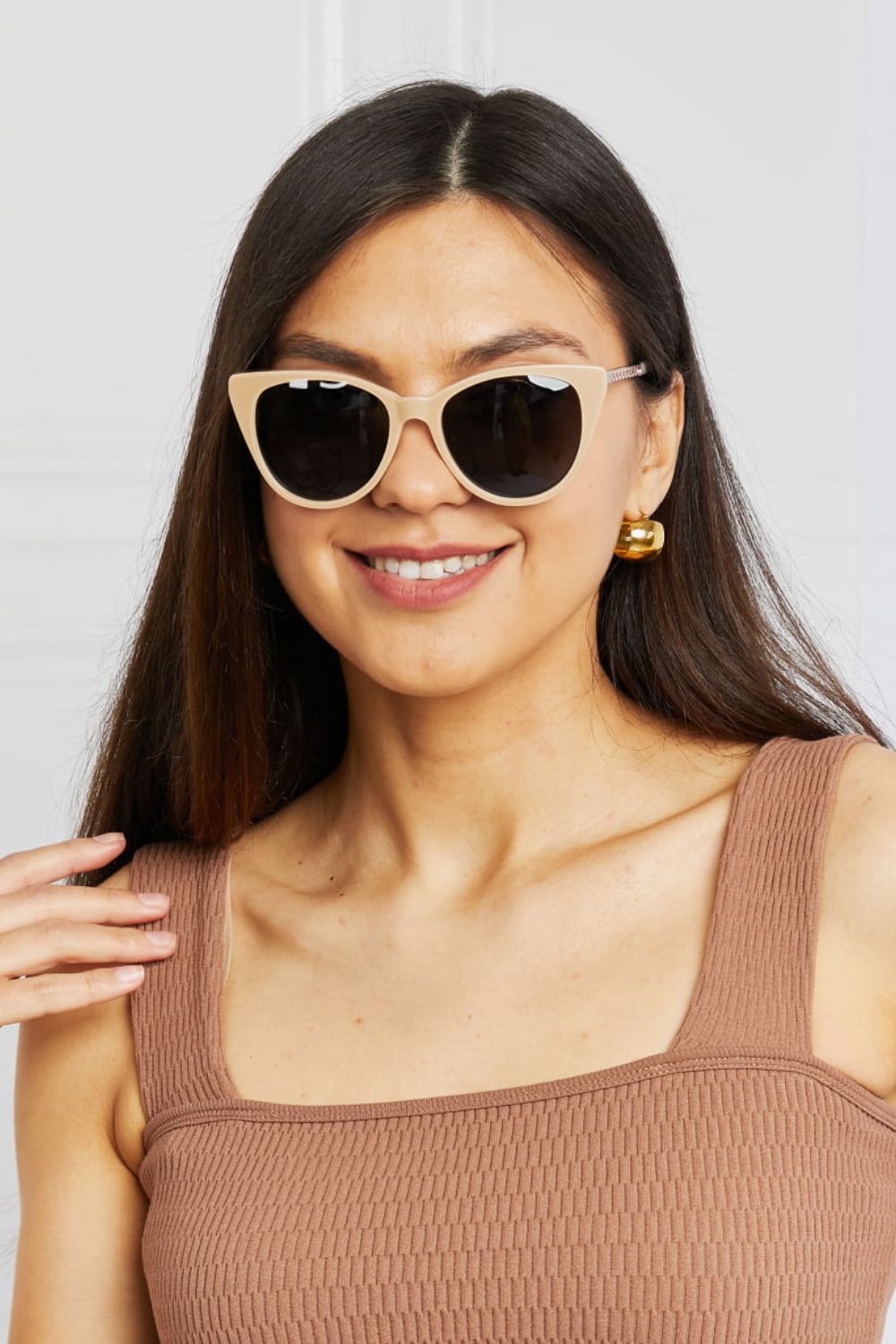 Cat-Eye Acetate Frame Sunglasses Easy Apparels