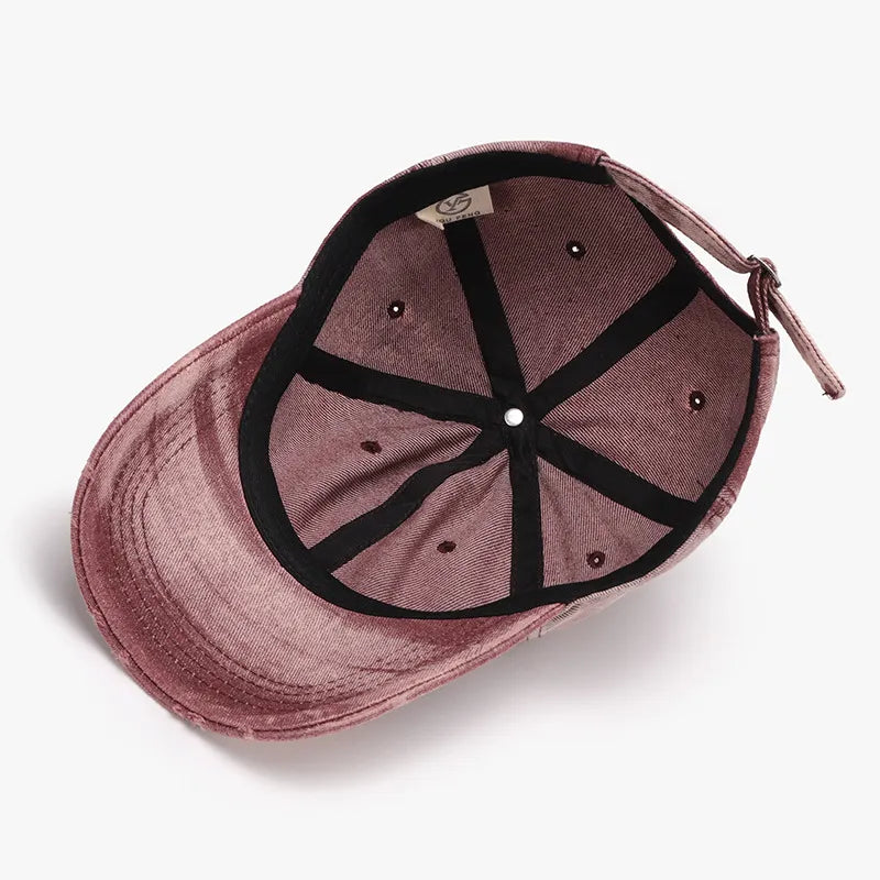 Adjustable Cotton Baseball Cap Easy Apparels