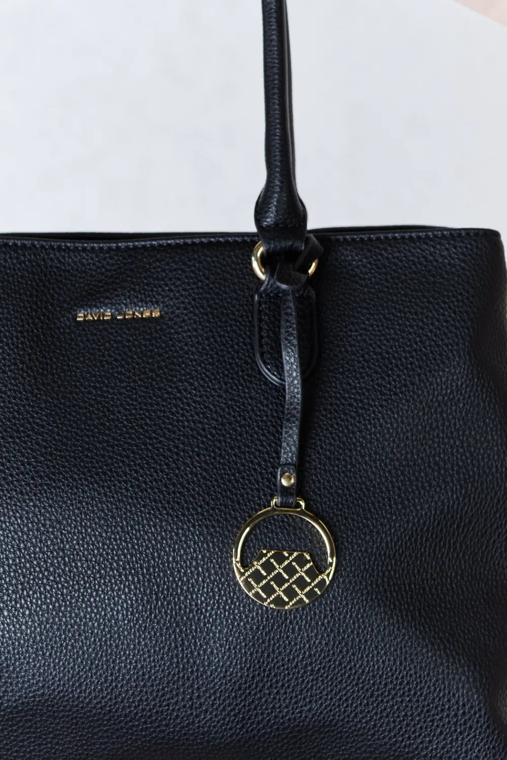 David Jones Structured Leather Handbag Easy Apparels