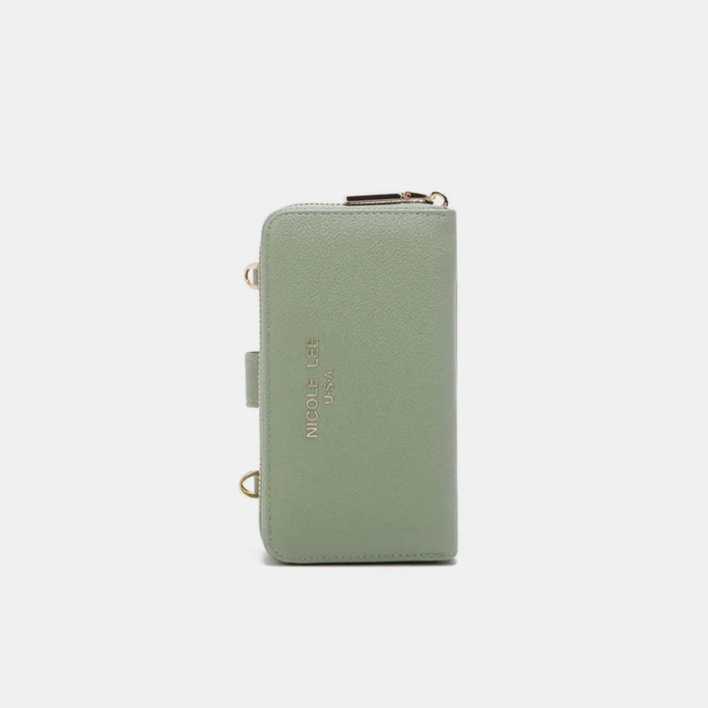 Nicole Lee USA 2 Piece Phone Case Crossbody Wallet Easy Apparels