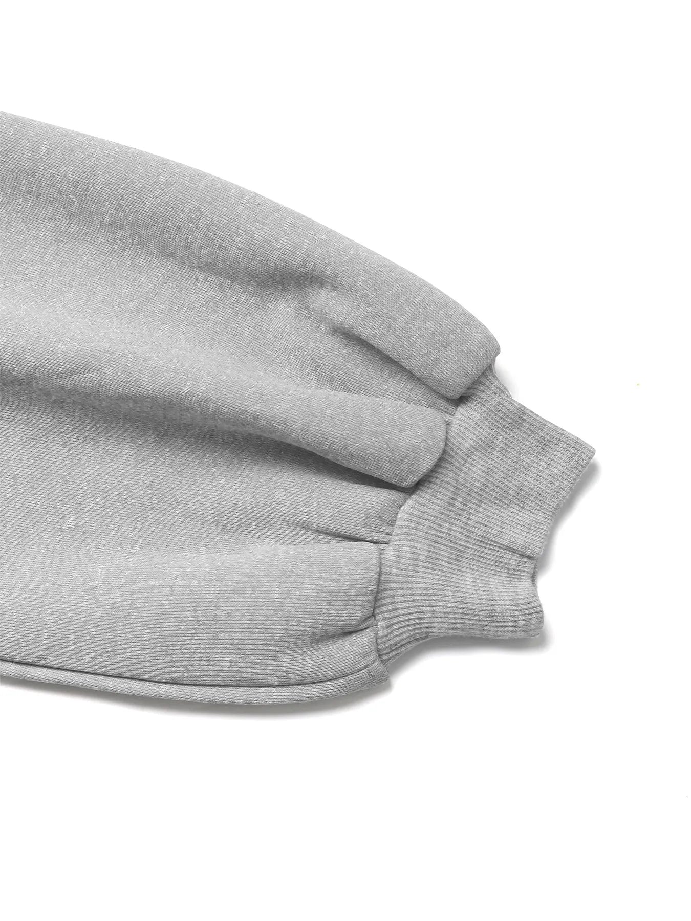 Trendsi Drawstring Zip Detail Cold Shoulder Hoodie