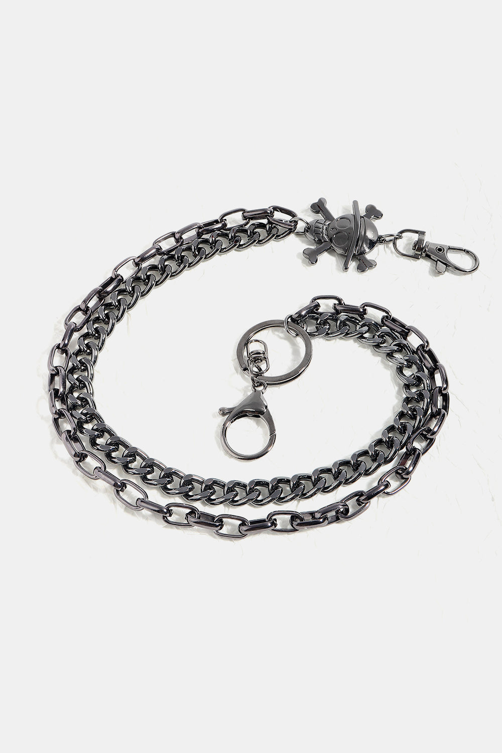 Treasure Point Shape Double Layer Alloy Belt Easy Apparels