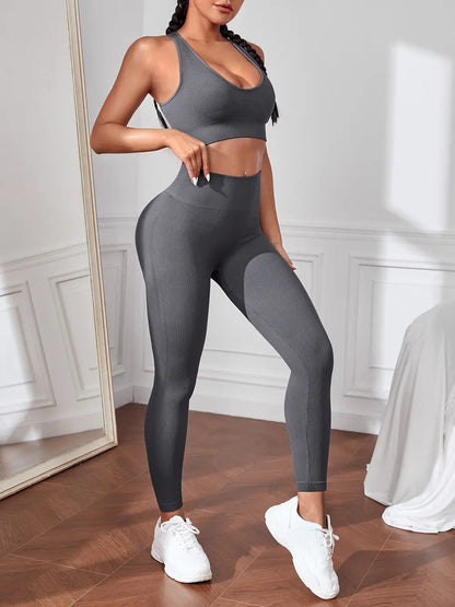 Sport Tank and Leggings Set Easy Apparels