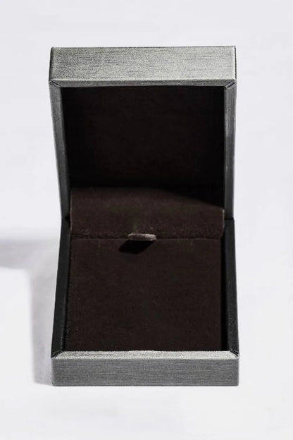 1 Carat Moissanite 925 Sterling Silver Pendant Necklace Easy Apparels