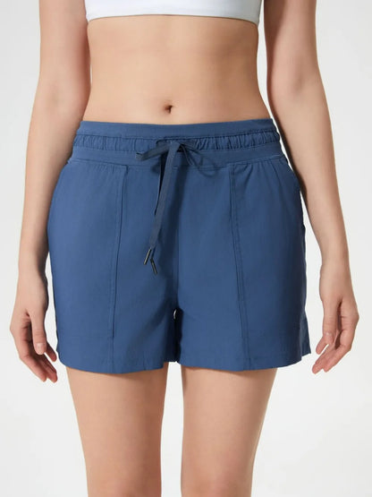 Millennia Drawstring Active Shorts with Pockets Easy Apparels