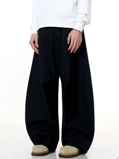 Men's Wide Leg Relaxed Fit Casual Pants Easy Apparels