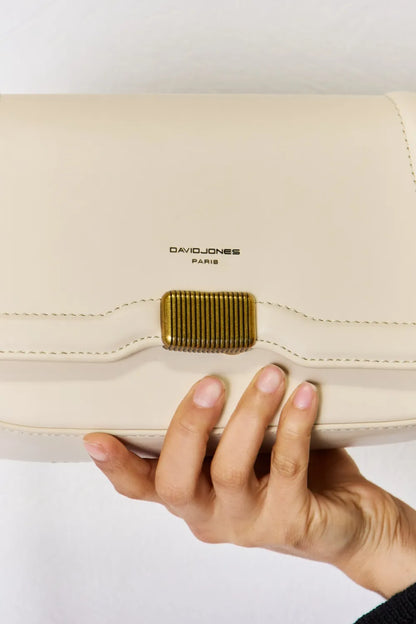 David Jones PU Leather Crossbody Bag Easy Apparels