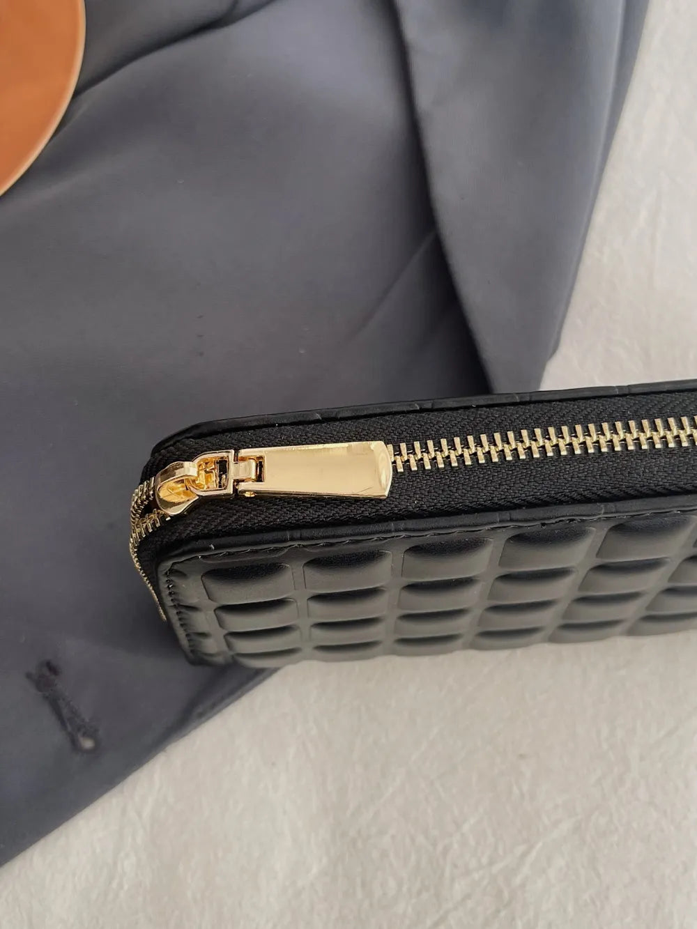 PU Leather Solid Color Wallet Easy Apparels
