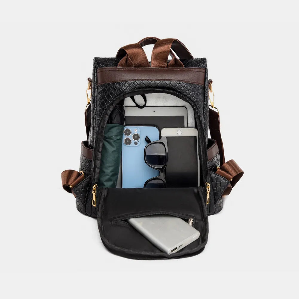 PU Leather Backpack Bag Easy Apparels