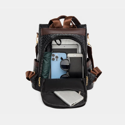 PU Leather Backpack Bag Easy Apparels