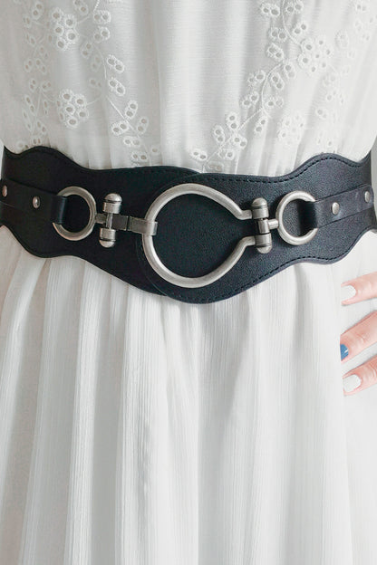 PU Leather Zinc Alloy Buckle Belt Easy Apparels