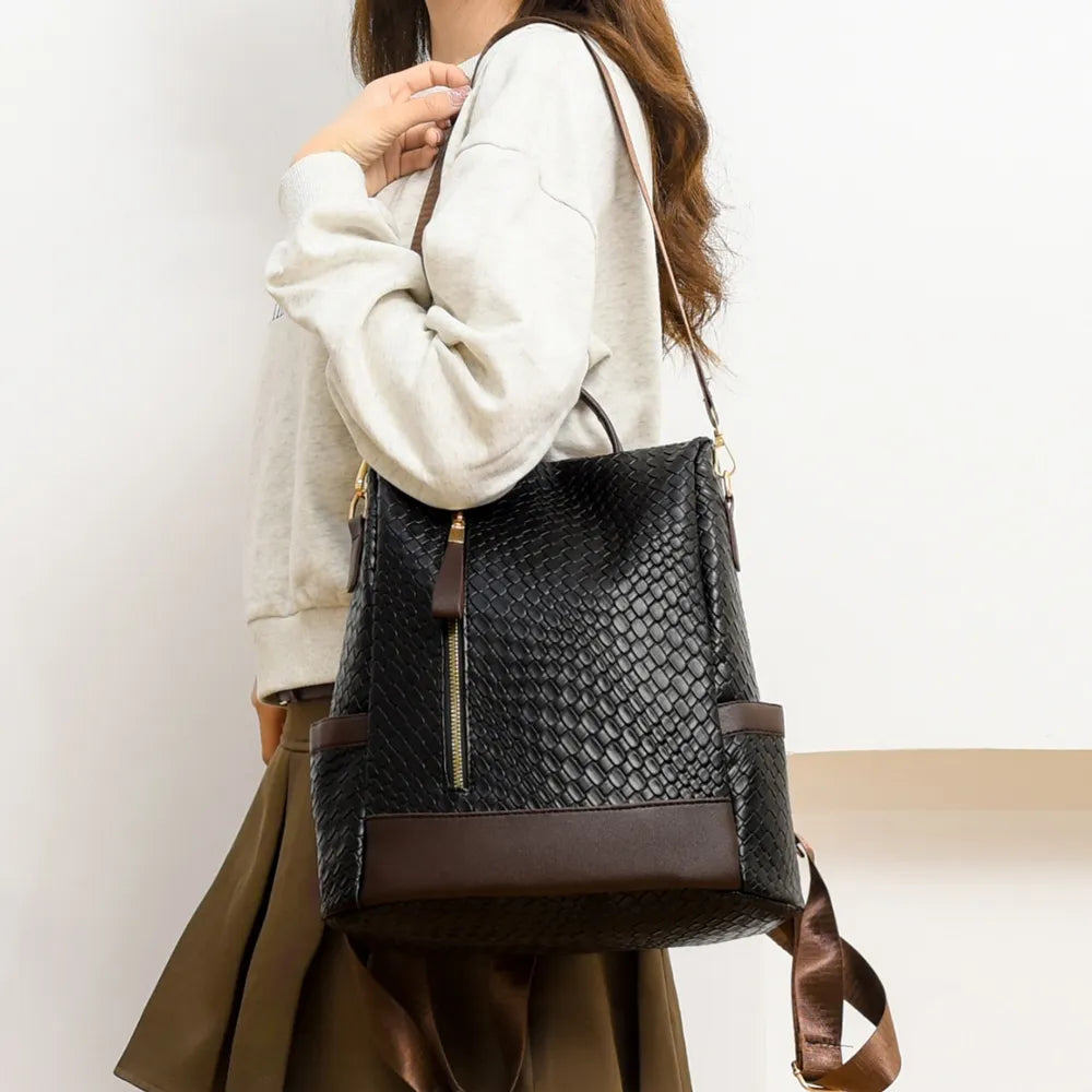 PU Leather Backpack Bag Easy Apparels